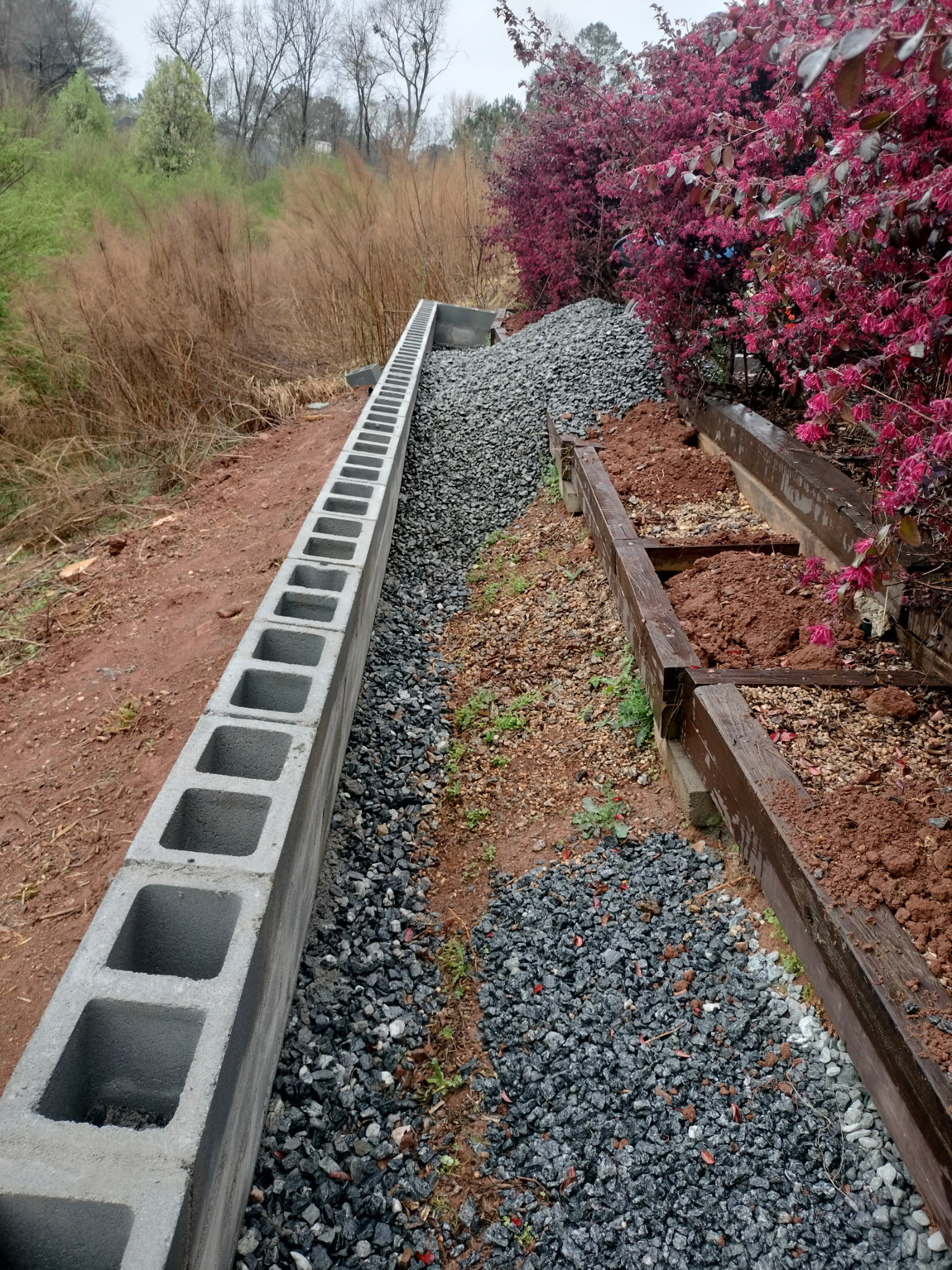 Retaining Wall Foundation