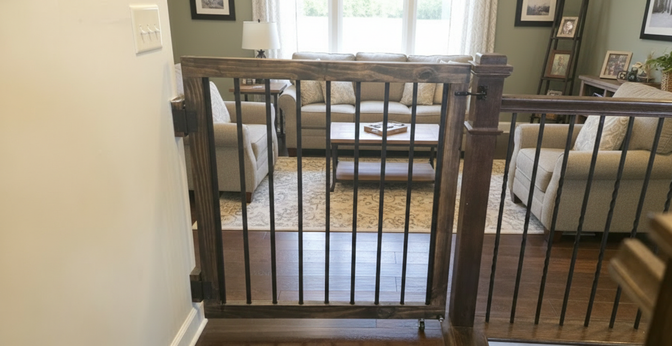 Custom Stair Gate