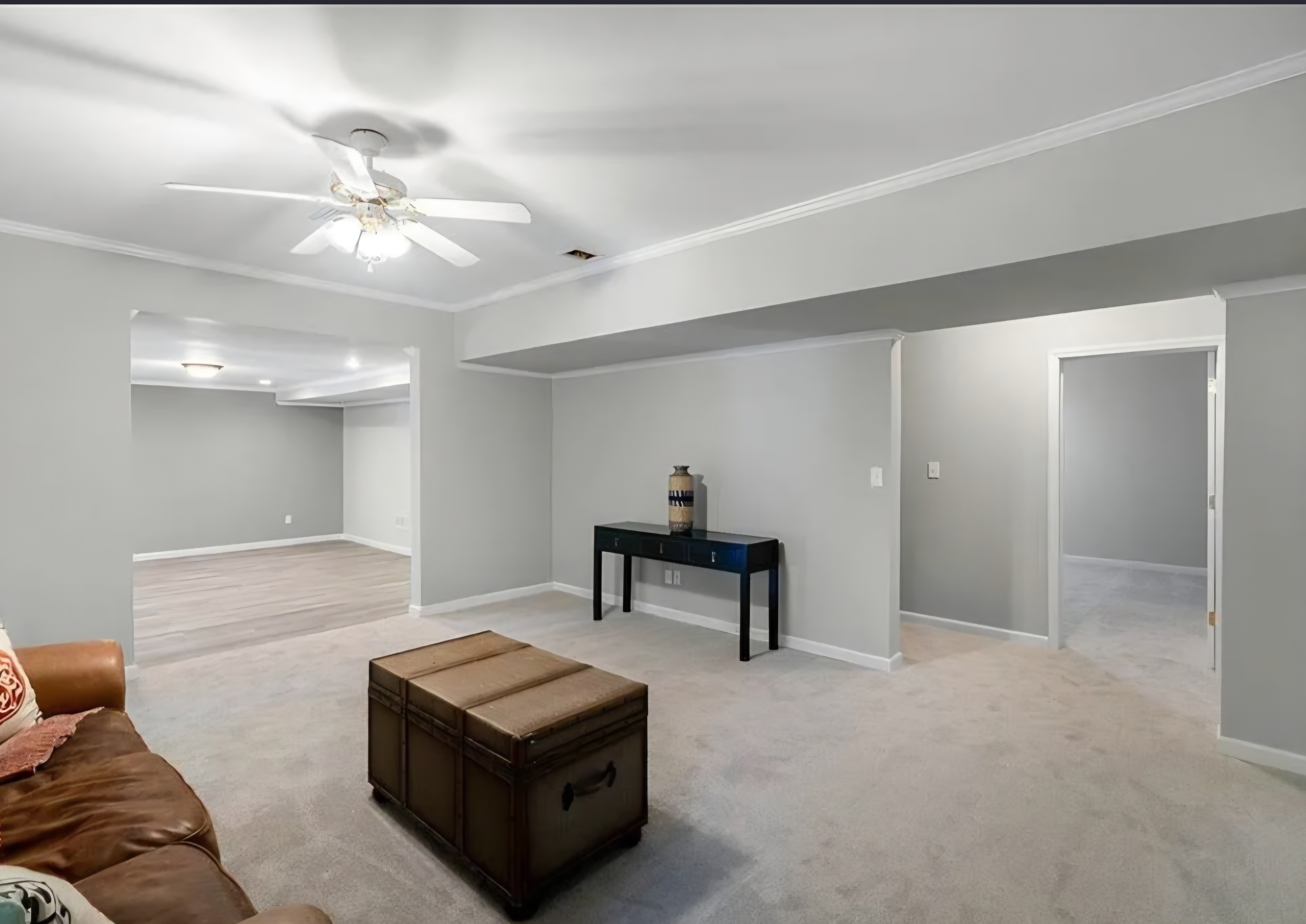 Basement Living Area - After