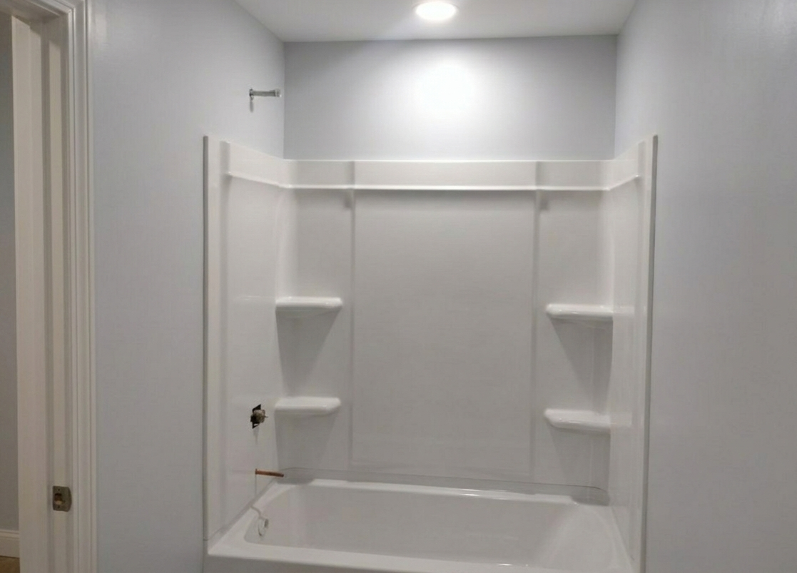 Fire Restoration - Tub Surround After
